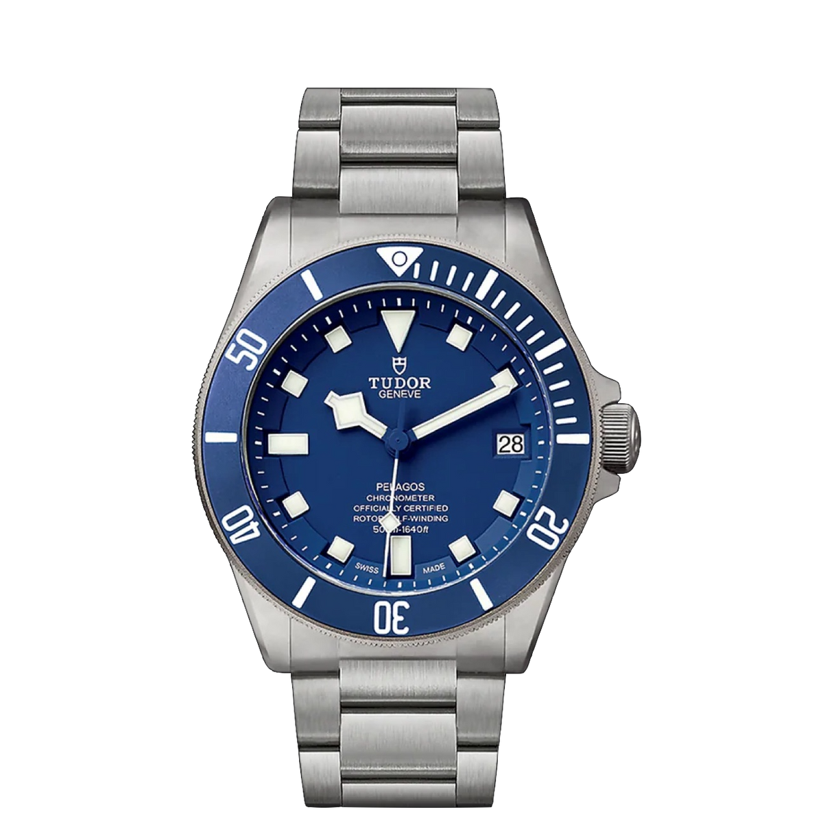 Pelagos 42mm Titanium and Steel – James Free Jewelers