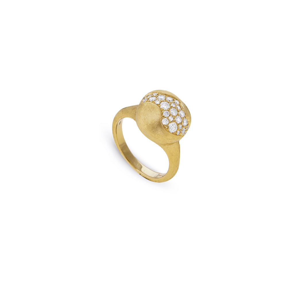 18K Gold & Diamond Africa Ring