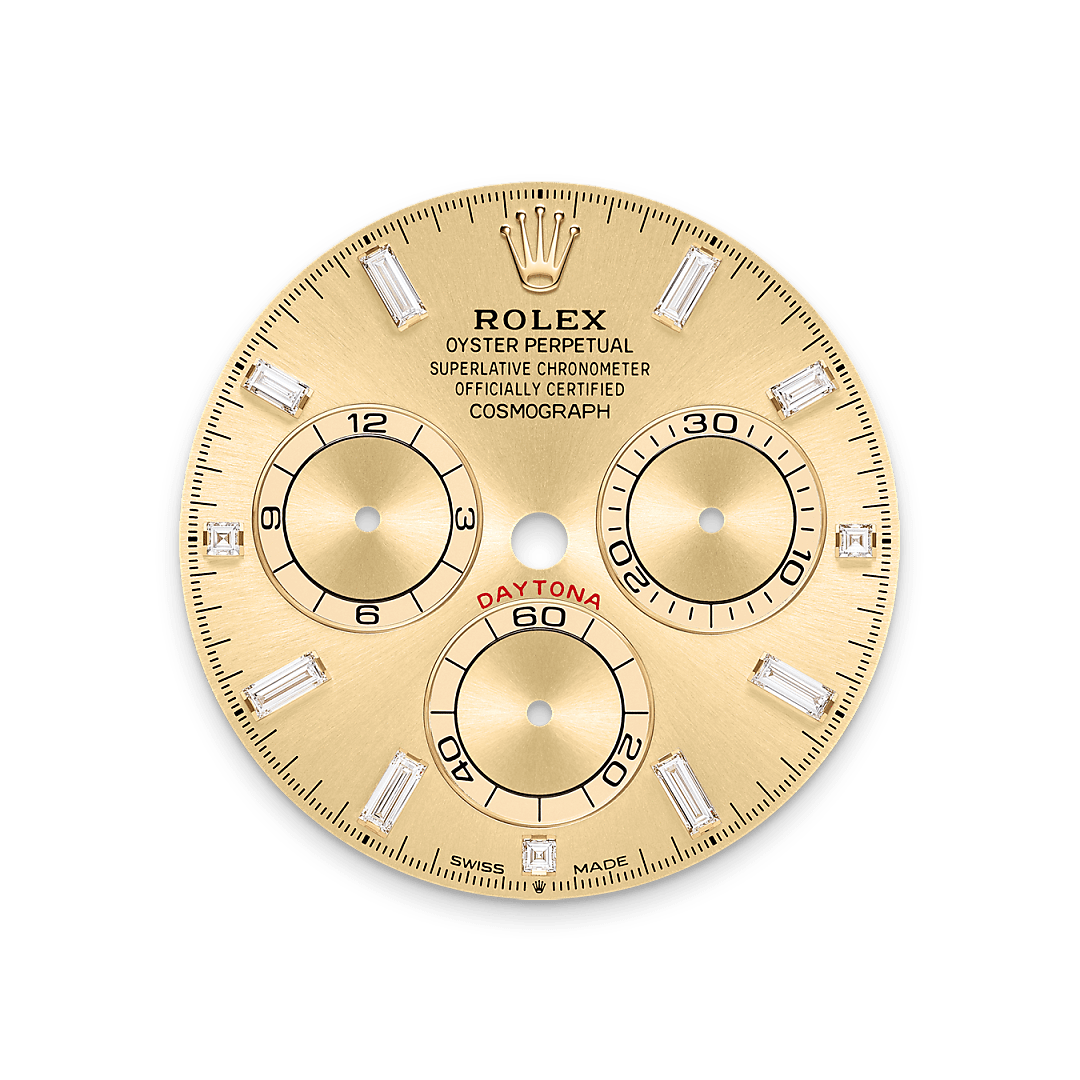 Rolex Cosmograph Daytona in yellow gold and diamonds, m126598tbr-0001 - James Free Jewelers