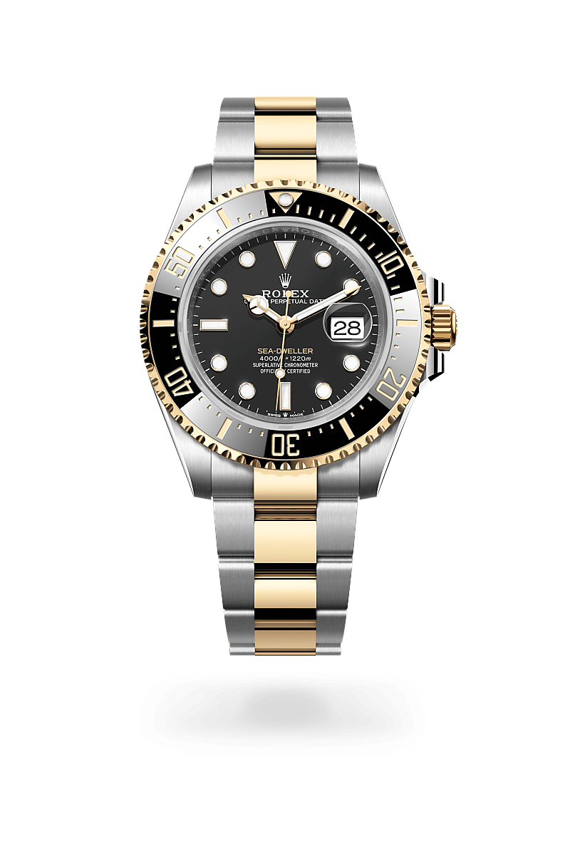 Rolex Sea-Dweller in Oystersteel and yellow gold, m126603-0001 - James Free Jewelers
