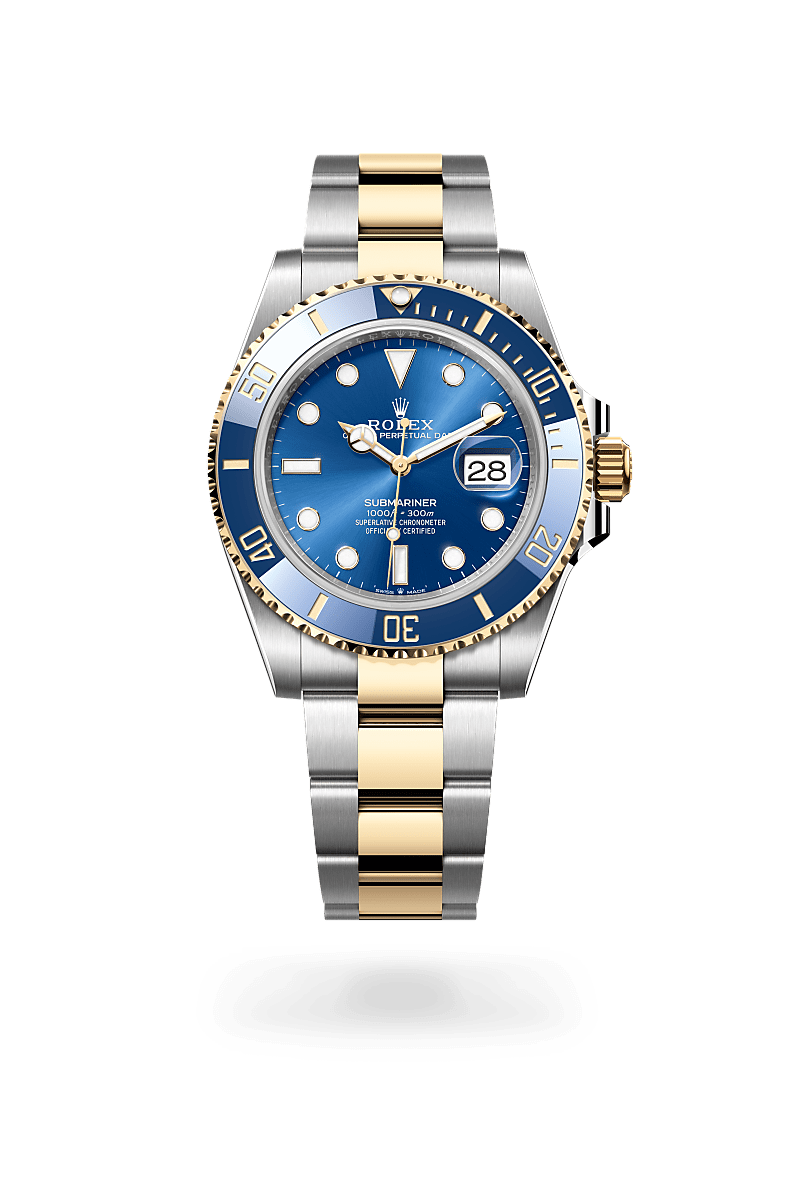 Rolex Submariner Date in Oystersteel and yellow gold, m126613lb-0002 - James Free Jewelers