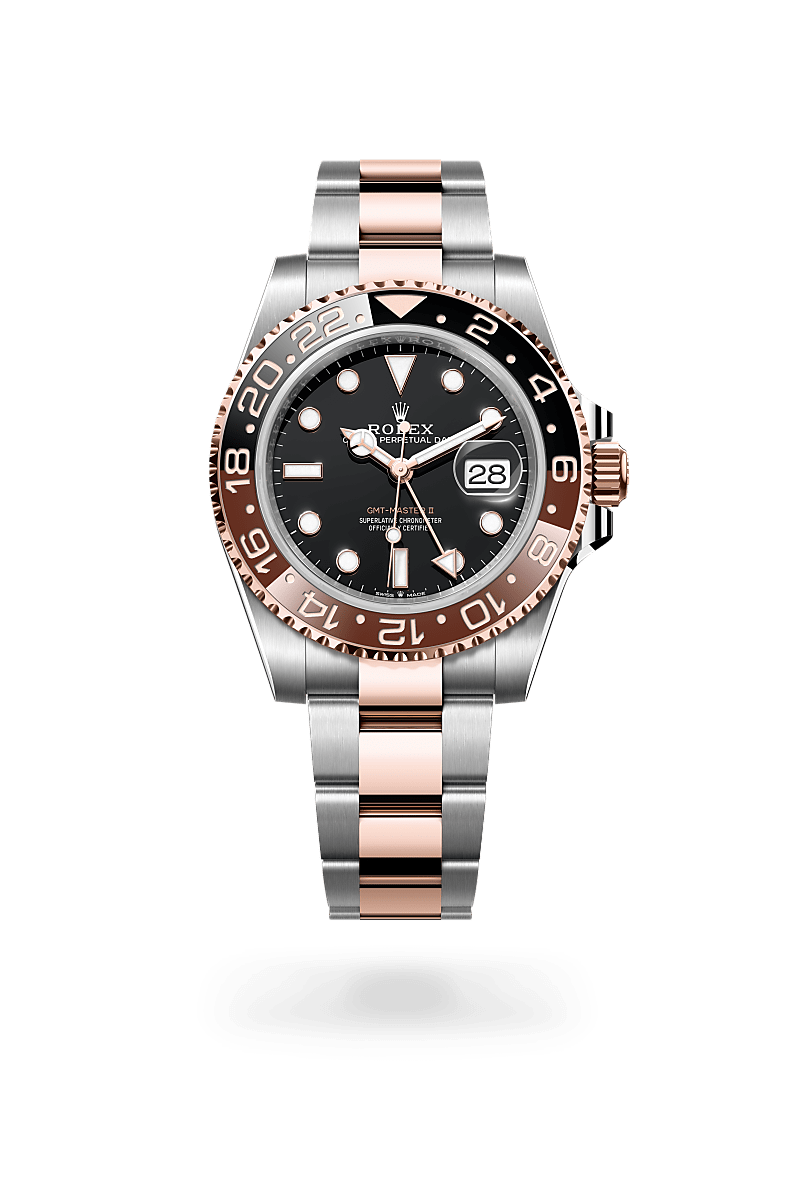 Rolex GMT-Master II in Oystersteel and Everose gold, m126711chnr-0002 - James Free Jewelers