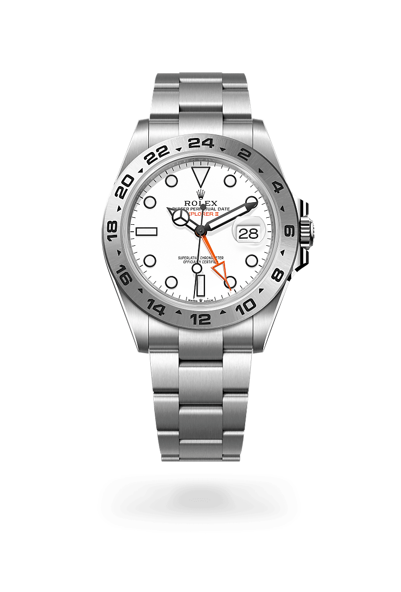Rolex Explorer II in Oystersteel, m226570-0001- James Free Jewelers