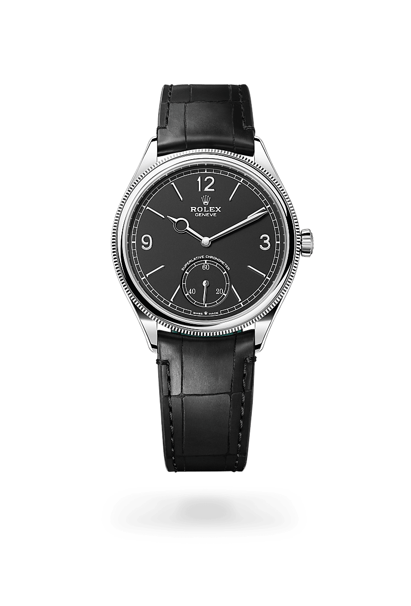 Rolex 1908 in 18 ct white gold, m52509-0002 - James Free Jewelers