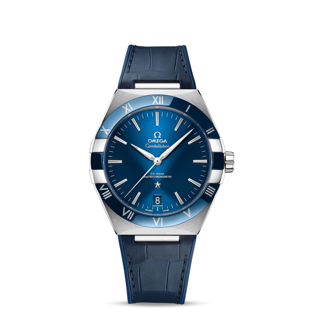 Omega Blue Constellation Master Chronometer 41MM Watch 131.33.41.21.03.001