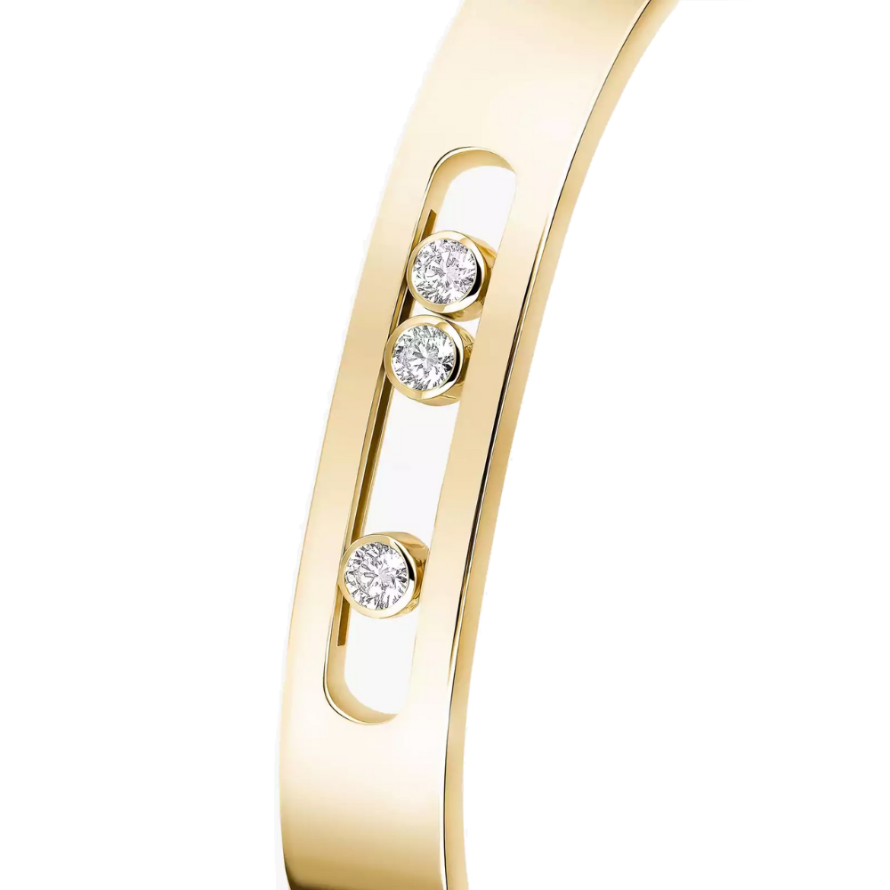 18K Gold Move Joaillerie Diamond Bangle