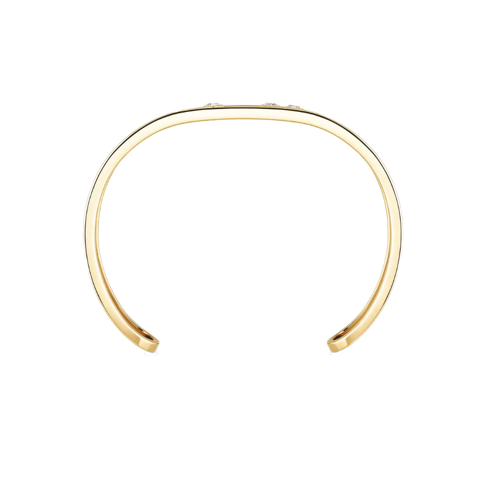 18K Gold Move Joaillerie Diamond Bangle