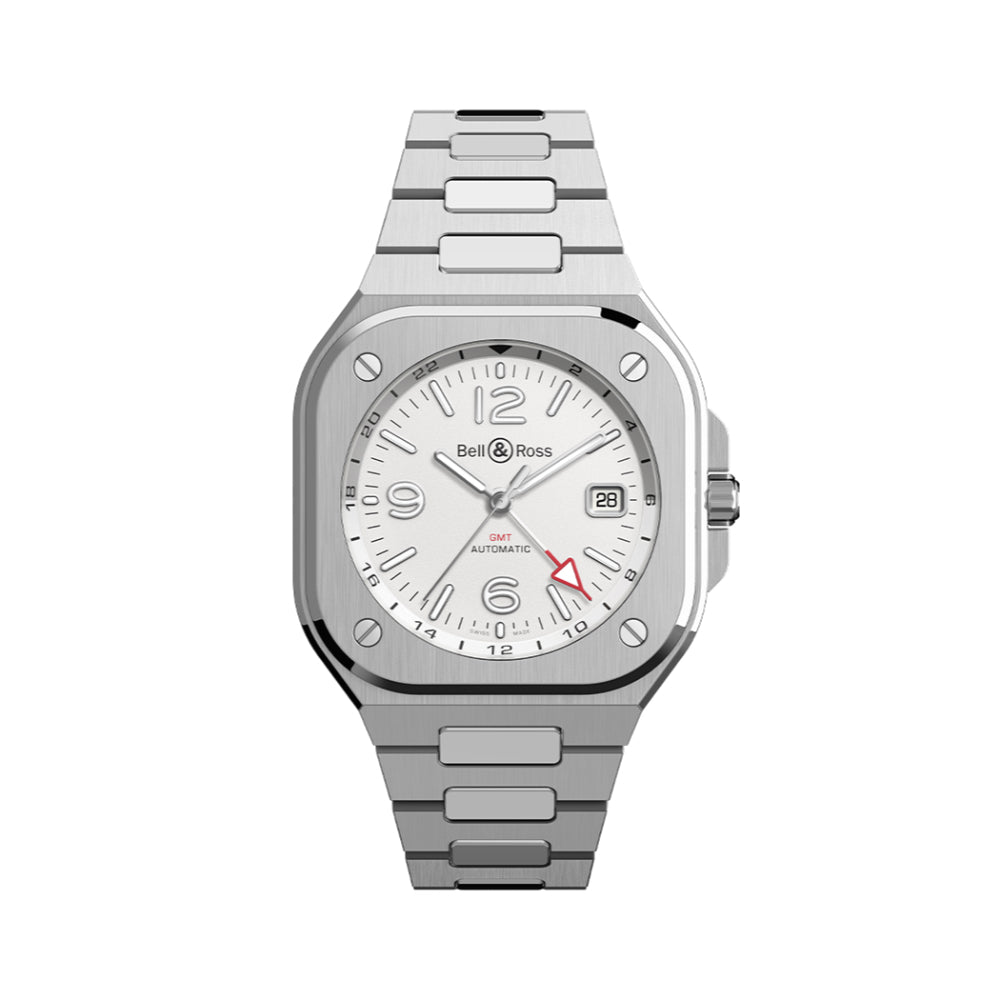 BR 05 GMT White 41MM Watch