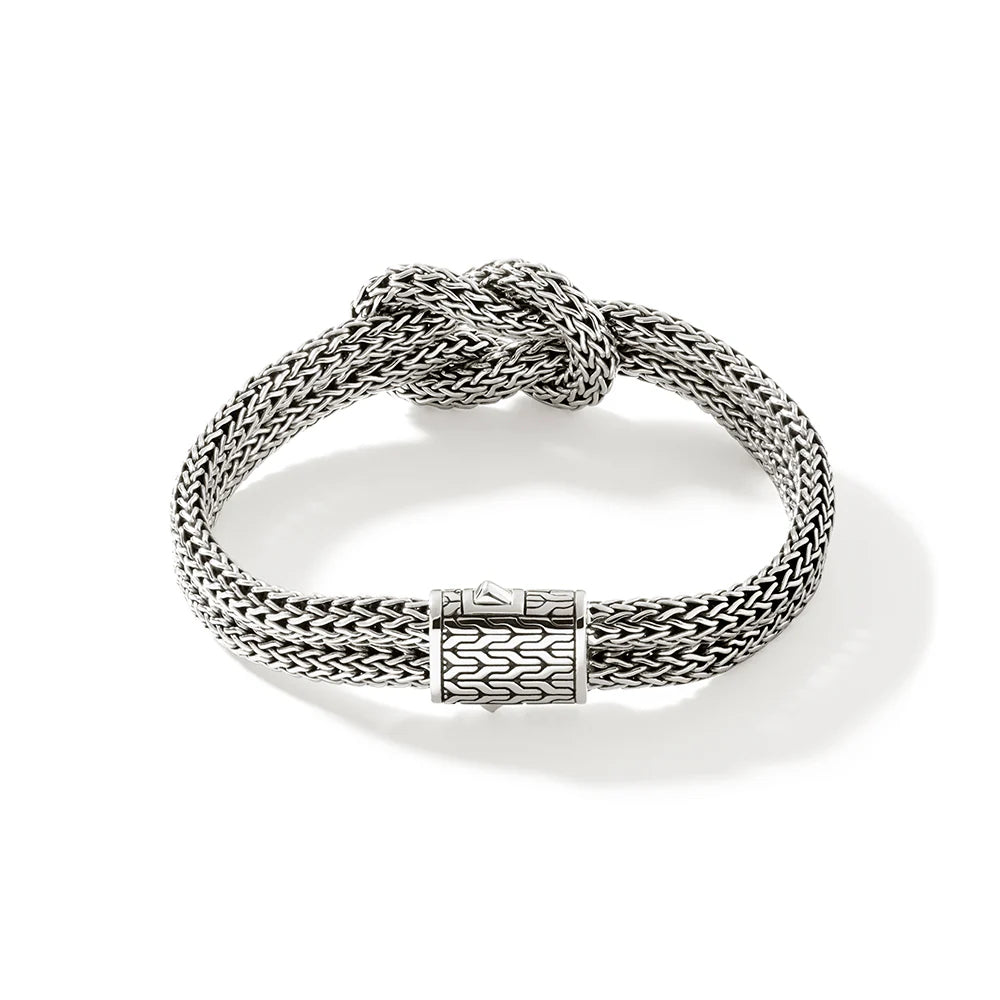 Sterling Silver Love Knot 5MM Bracelet