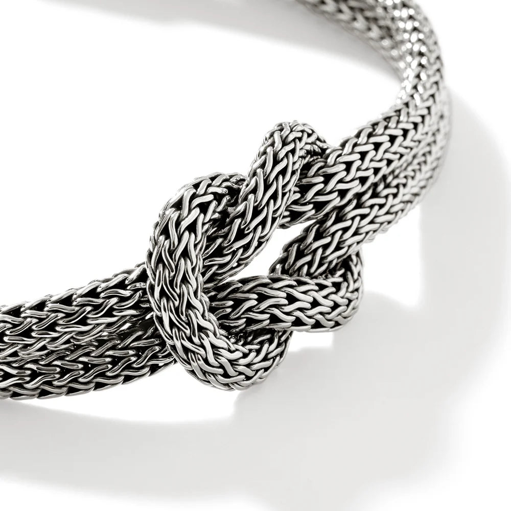 Sterling Silver Love Knot 5MM Bracelet