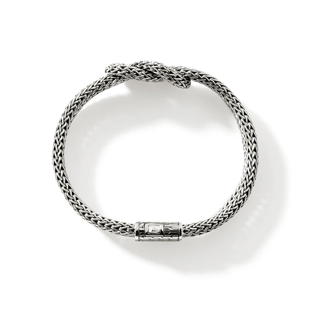 Sterling Silver Love Knot 5MM Bracelet