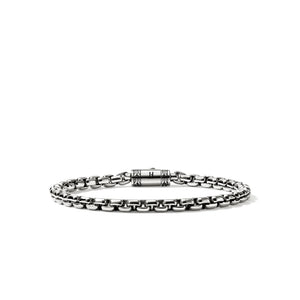 Sterling Silver 4.8mm Box Chain Bracelet