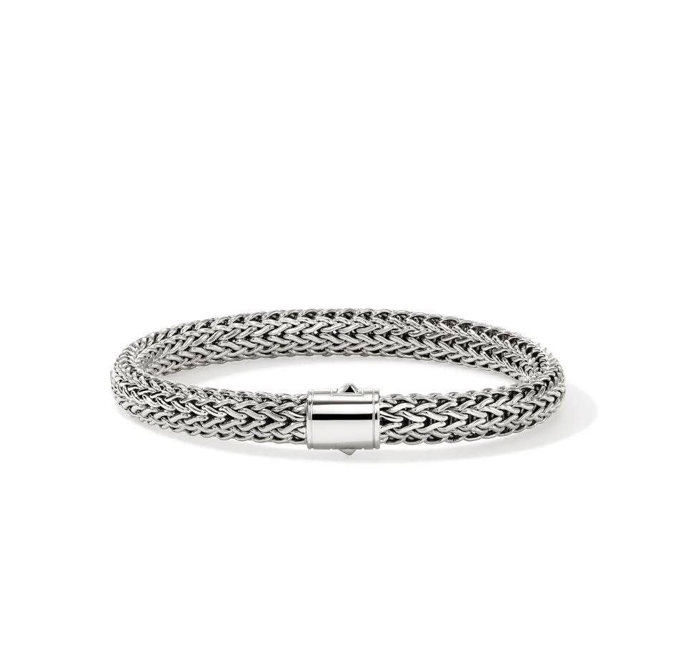 Sterling Silver Icon 7.5mm Bracelet