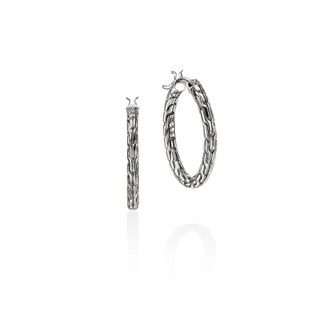 Sterling Silver Essential 22mm Hoop Earrings