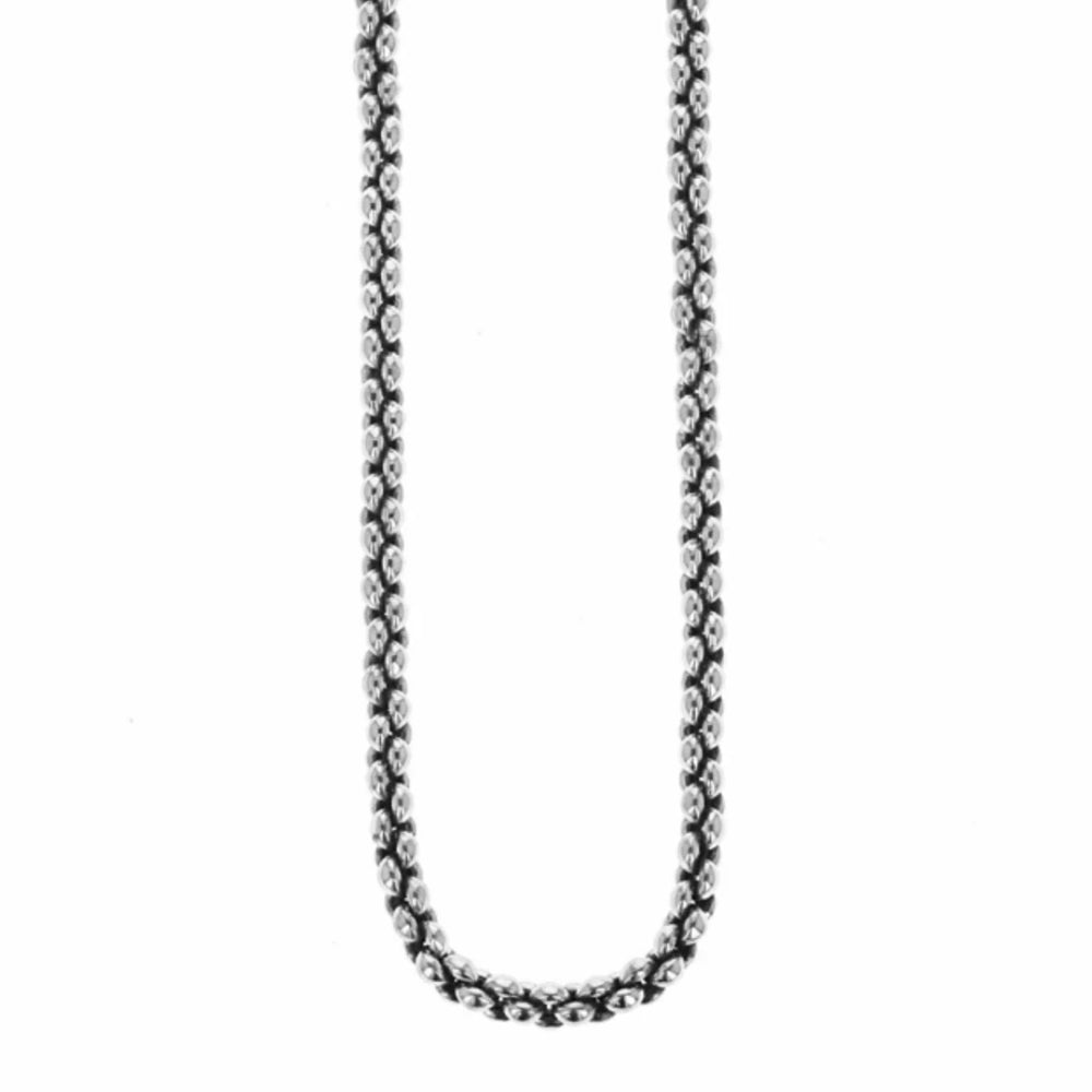 Sterling Silver Infinity Link Necklace