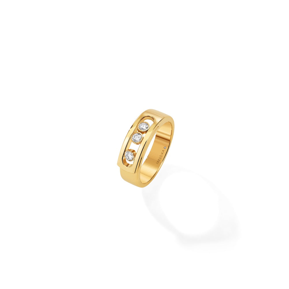 18K Gold Move Classic Diamond Ring