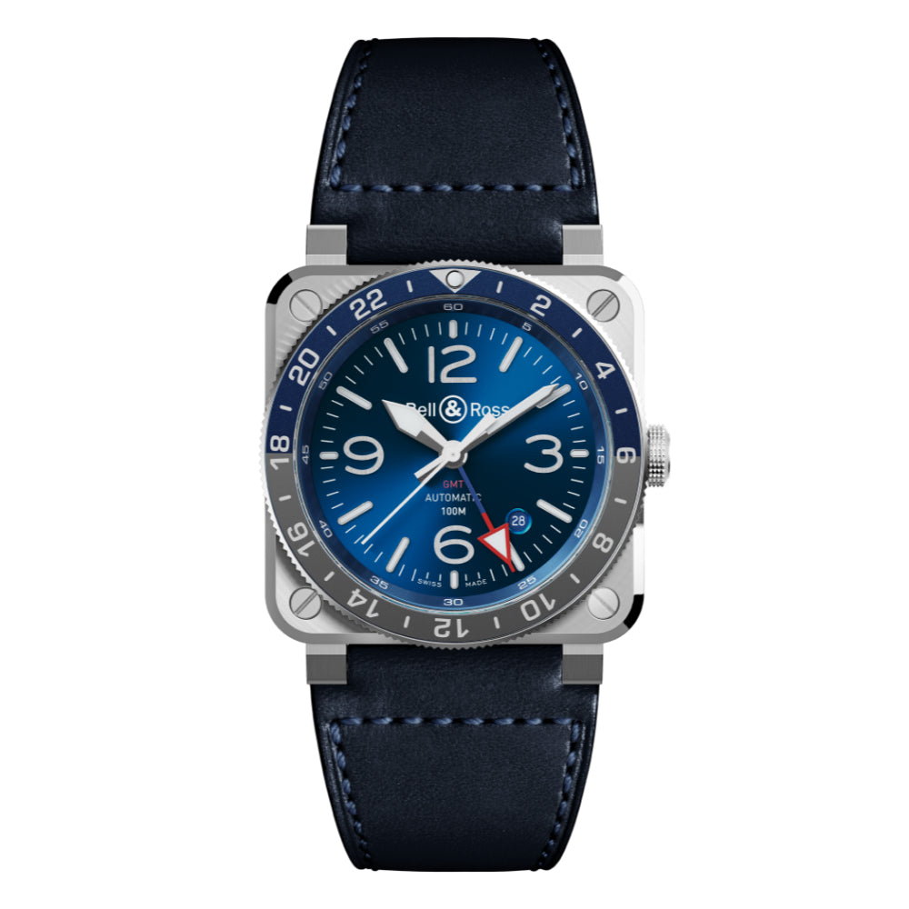 Bell & Ross BR 03-93 GMT Blue 42MM Watch