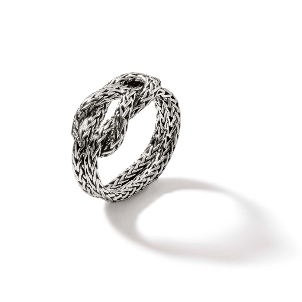 Sterling Silver Love Knot Ring