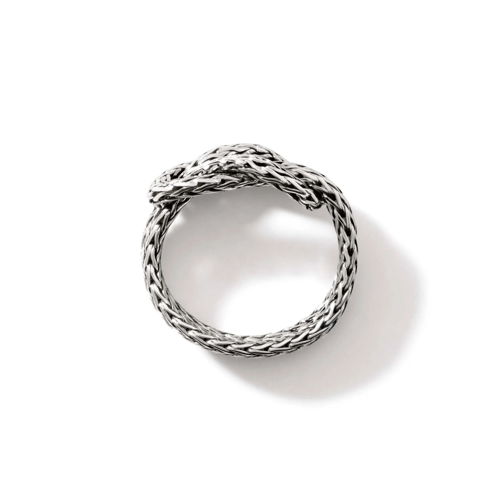 Sterling Silver Love Knot Ring