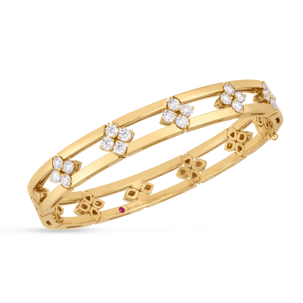 18K Gold Love In Verona Diamond Bracelet