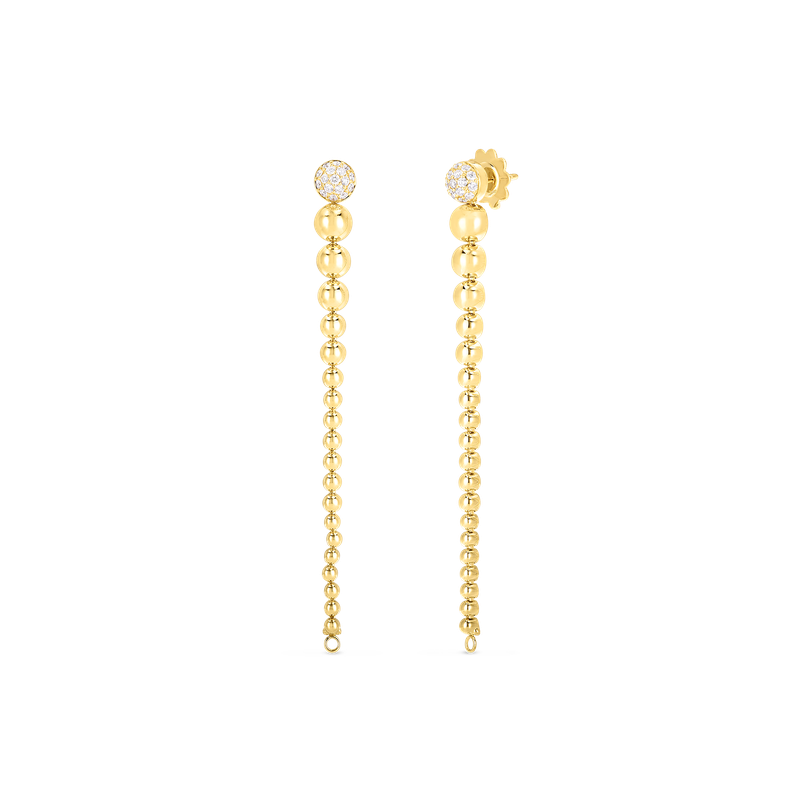 Roberto Coin 18K Diamond Convertible Earrings 