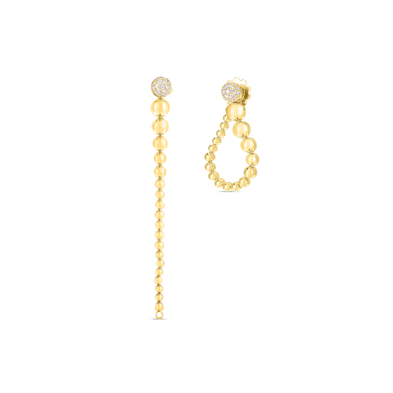 Roberto Coin 18K Diamond Convertible Earrings 