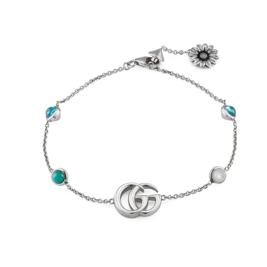 Gucci Double G Flower Bracelet YBA527393001017