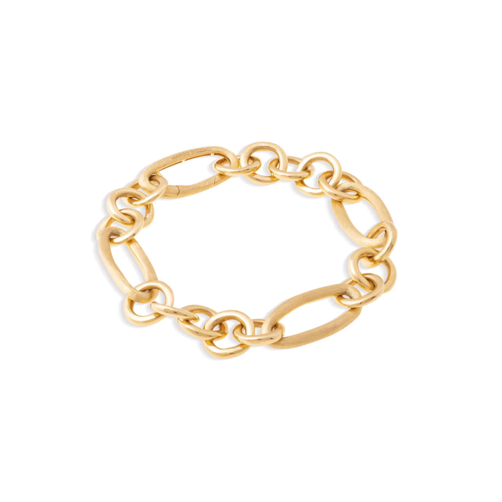 Marco Bicego 18K Yellow Gold Jaipur Link Mixed Link Bracelet 