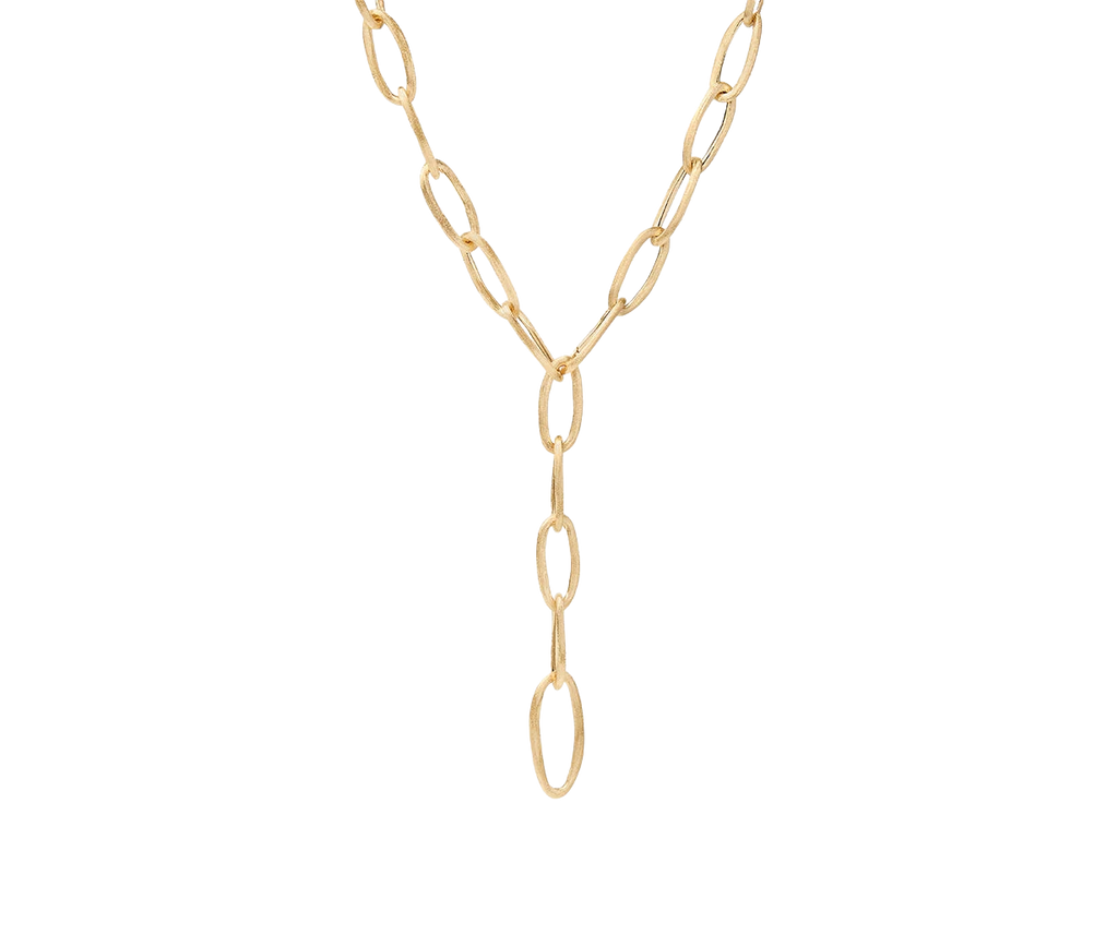 18K Gold Jaipur Oval Link Convertible Lariat Necklace Marco Bicego  CB2667__Y_02