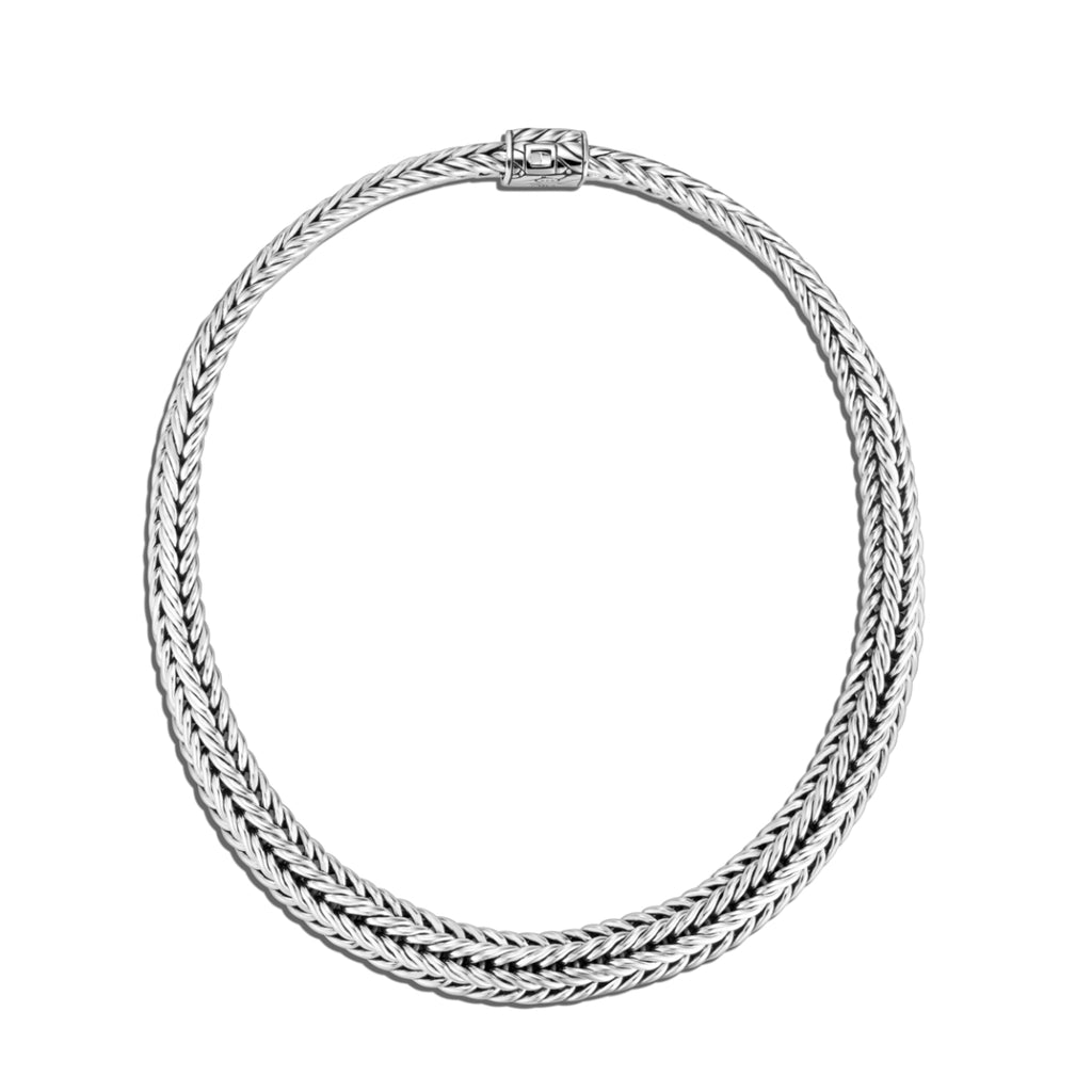 John Hardy Kami Classic Chain Silver 12mm Chain Necklace