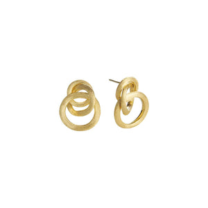 Marco Bicego Jaipur 18K Yellow Gold Link Small Knot Earrings OB938 Y 02