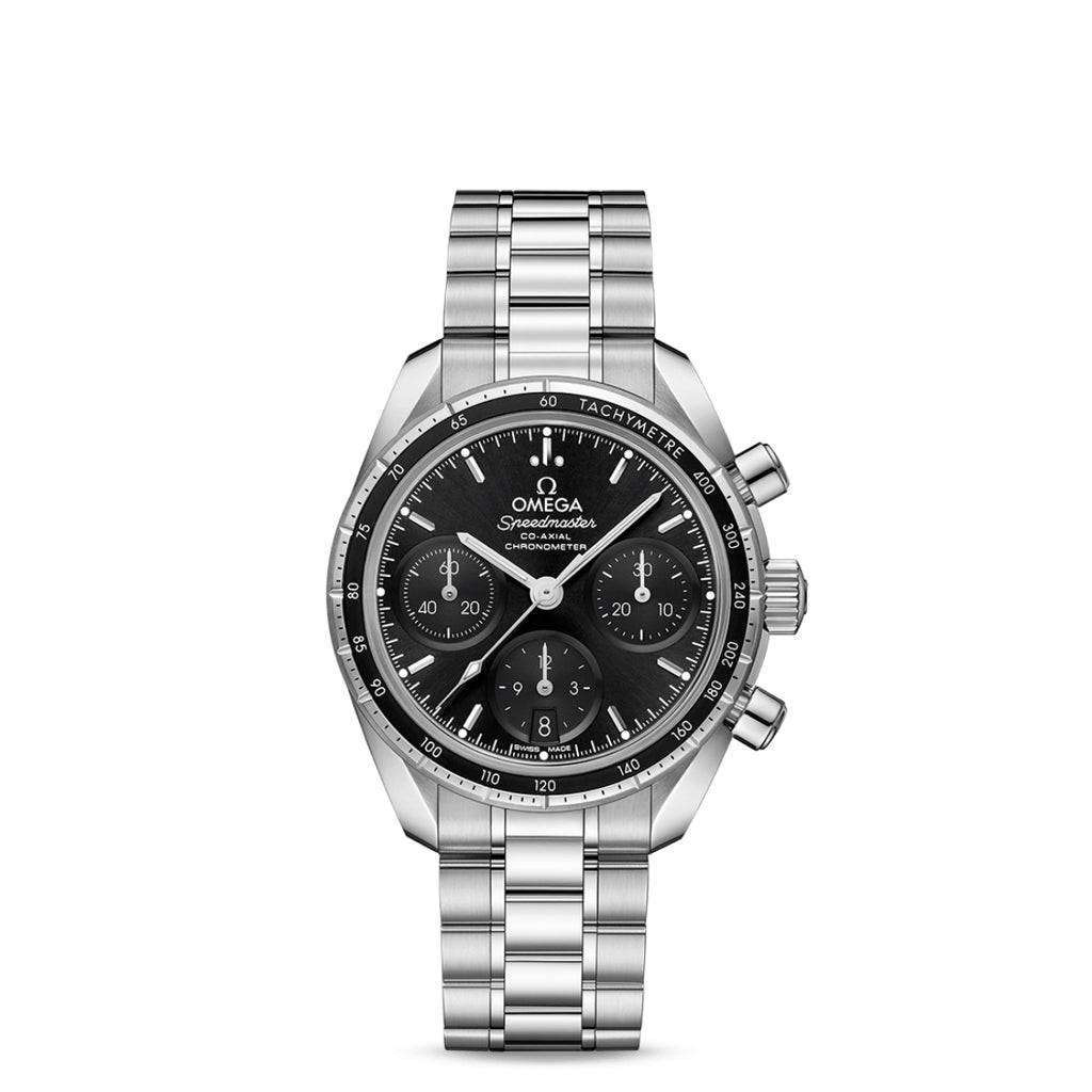 Omega Speedmaster 38 Co-Axial Chronometer Chronograph 38MM Watch 324.30.38.50.01.001