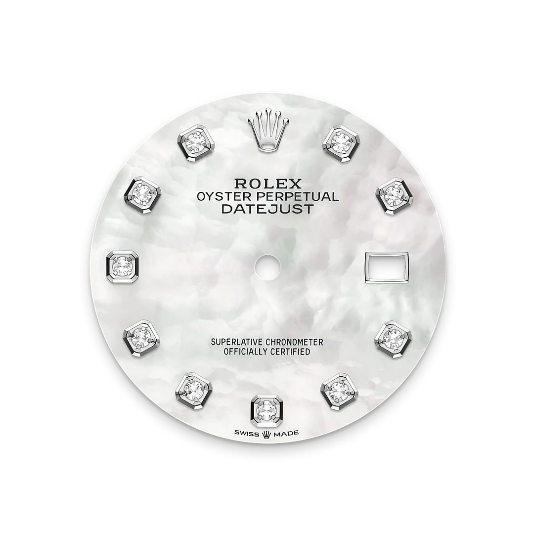 Rolex M126284RBR-0011 dial