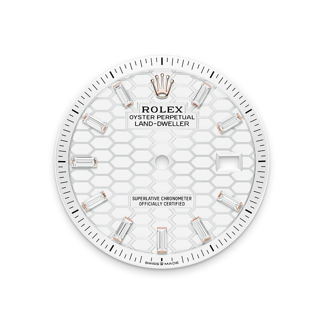 Rolex M127285TBR-0002 dial
