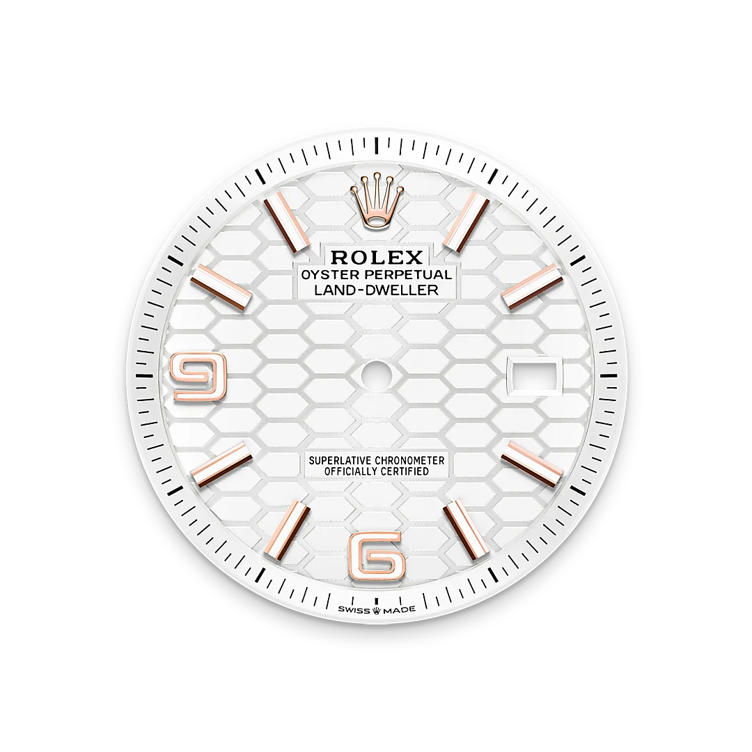 Rolex M127335-0001 dial