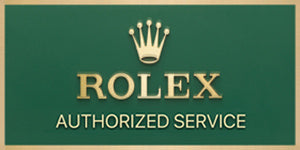 Rolex Authorized Service Centre plaque