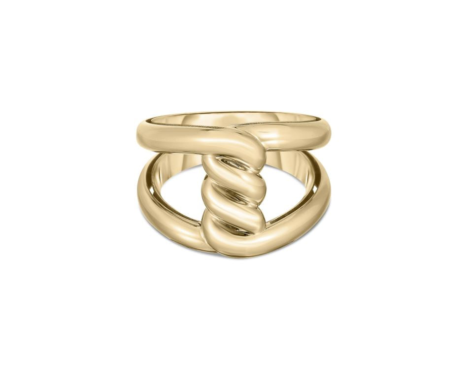 18K Gold Cialoma Single Knot Ring