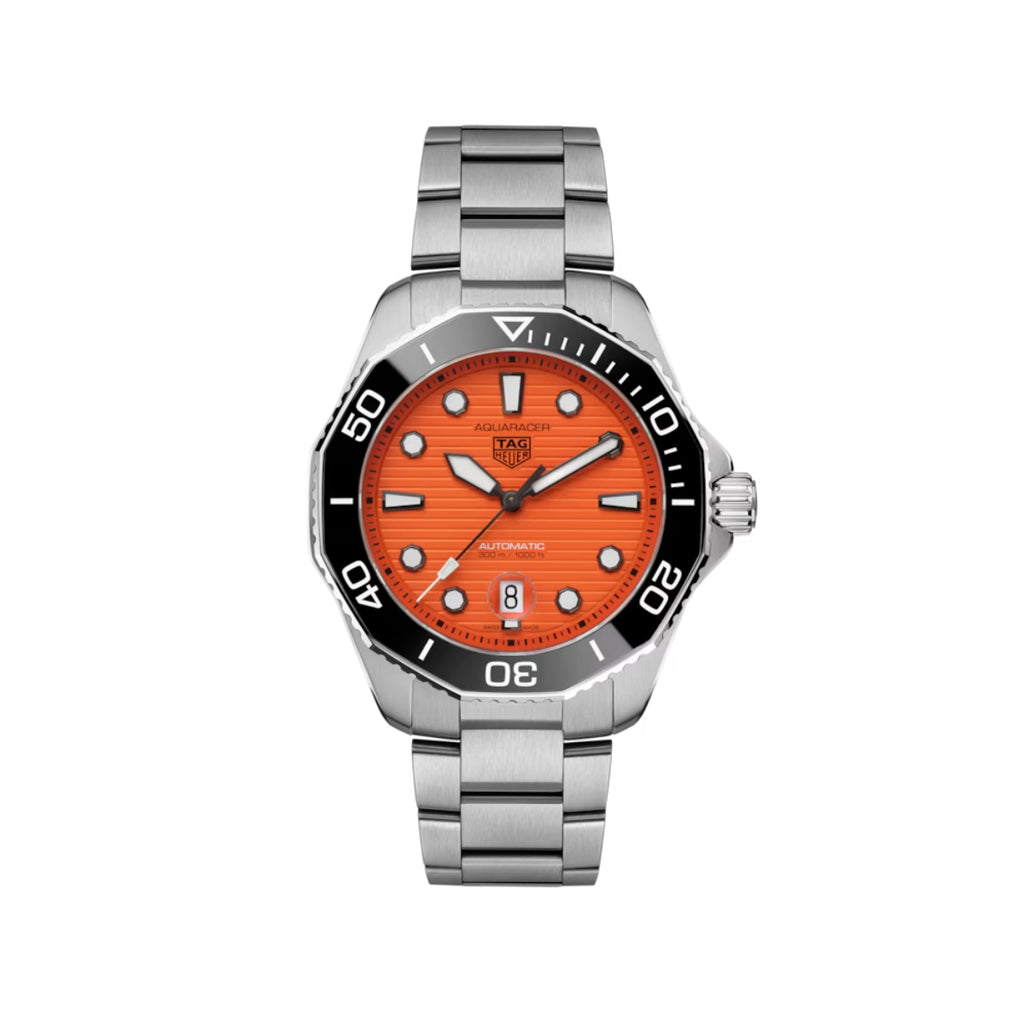Tag Heuer Aquaracer Professional 300 Orange Diver 43mm Timepiece WBP201F.BA0632