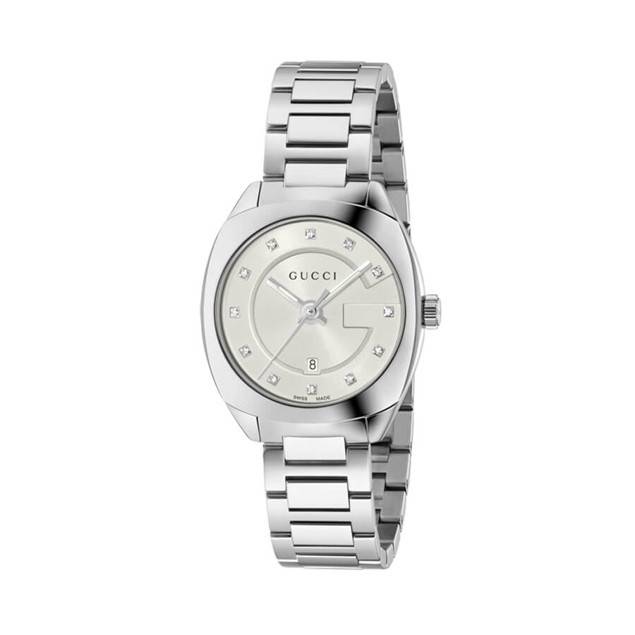 Gucci GG2570 29mm White Dial Watch - YA142504