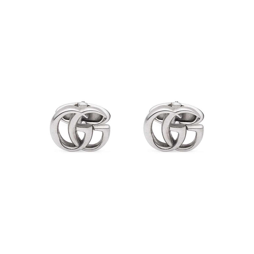 Gucci Sterling Silver Cufflinks with Double G Motif YBE577299001